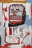 Jean-Michel Basquiat, Untitled, 1982, acrylic, oil, oilstick and spray paint on canvas