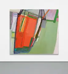 Amy Sillman, U, 2008, oil on canvas