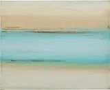 Ed Clark, The Dome, 1994, acrylic and tape on canvas