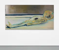Marlene Dumas, Cultural Exchange (Mummie wants to go home), 2008-2009, oil on canvas