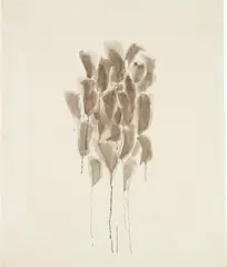 Untitled by Sam Francis, 1950-52, ink on paper, sold Nov 2018