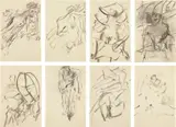 Willem de Kooning, Eight works: (i-viii) Untitled