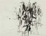 Philip Guston, Untitled, 1950, ink on paper