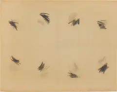 William Anastasi, Pocket Drawing, 1968, pencil on paper