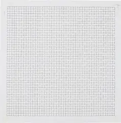 Untitled by Sol LeWitt, 1960, ink on paper, sold Nov 2018