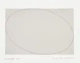 Robert Mangold, Ellipse Within a Rectangle #2