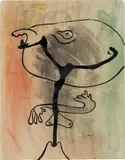 Joan Miró, Figure en état de métamorphose (Figure in a State of Metamorphosis)