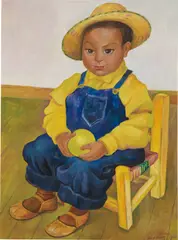 Diego Rivera, Don Lupito, 1936, oil on Masonite