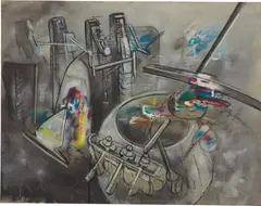 XXIII by Roberto Matta, 1961, oil on canvas, sold Nov 2018
