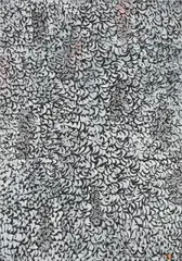 Mark Tobey, Between Black and White, 1970, tempera and oil on paper mounted to cardboard
