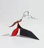 Alexander Calder, Four Dots with Brass Tail