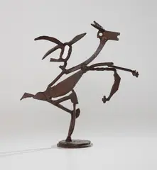 David Smith, Spectre, 1953, steel and found objects