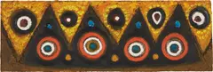 Mission by Richard Pousette-Dart, 1950, oil on wood, sold Nov 2018