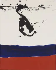 Robert Motherwell, Untitled, 1967, acrylic on paper