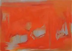 Esteban Vicente, Bamba, 1991, oil on canvas