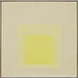 Josef Albers, Study for Homage to the Square: Awakening, 1963, oil on Masonite