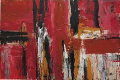 Fritz Bultman, Rosa Park - The Nurses of the Afternoon, 1958, oil on canvas