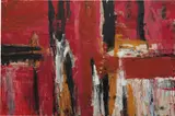 Fritz Bultman, Rosa Park - The Nurses of the Afternoon, 1958, oil on canvas