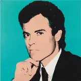 Silvio Castelli by Andy Warhol, 1981, synthetic polymer and silkscreen inks on canvas, sold Nov 2018