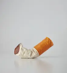 Claes Oldenburg, Fagend Study, 1968, cast aluminum hand painted with enamel