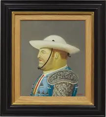 Torero by Fernando Botero, 1995, oil on canvas, sold Nov 2018