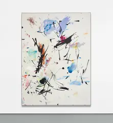 Untitled (SH.15.03) by Secundino Hernández, 2015, acrylic, alkyd, oil and gouache on canvas, in artist's frame, sold Nov 2018