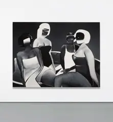 Tomoo Gokita, Club Mature, 2015, acrylic gouache on linen