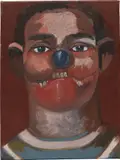 The Athlete by George Condo, 2007, oil on canvas, sold Nov 2018