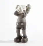 Kaws, AT THIS TIME, 2016, painted bronze