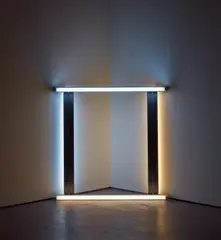 untitled by Dan Flavin, 1970, daylight and cool white fluorescent light, sold Nov 2018