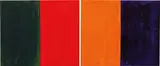 Günther Förg, Two Works: (i-ii) 9 Farben (From a Series of 40 Unique Color Paintings)
