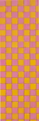 Sherrie Levine, Small Check: 6, 1999, duo oil on oak