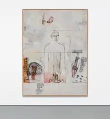 Untitled by Richard Prince, 1998, silkscreen, paper and pigment on foamcore, in 2 parts, sold Nov 2018