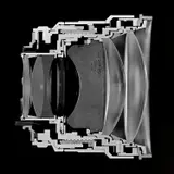 Christopher Williams, Untitled Focal length: 180mm Aperture: f/5.6 Image ratio: 2:1 Distance lens to focal plane: 27cm Distance film layer to focal plane: 81cm Bellows extension: 36cm Depth of field: 1.932mm Studio Rhein Verlag, Düsseldorf, August 13
