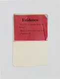 Anne Collier, Questions (Evidence), 2011, chromogenic print