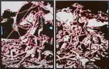 The Raft of the Medusa, after Géricault from Pictures of Chocolate by Vik Muniz, 1999, cibachrome print, diptych, offered Nov 2018