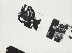 Cady Noland, Untitled, 1991, silkscreen ink on paper