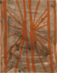 Mark Grotjahn, Untitled, 2002, acrylic on paper