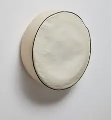 Richard Prince, Untitled (covered tire), 1986, vinyl and rubber