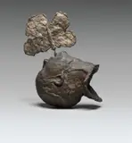 Kiki Smith, Butterfly Head, 1995, bronze, in 2 parts