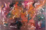 Dan Rees, Artex Painting, 2013, oil on canvas