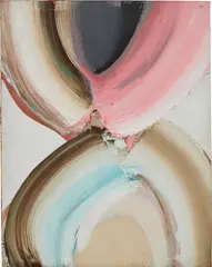Ed Clark, Untitled, 1990, acrylic on canvas