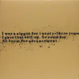 Glenn Ligon, No Room (Gold) #56, 2007, oilstick and acrylic on canvas