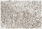 Giuseppe Penone, Spine d'acacia - Contatto 22 settembre 2010, 2010, acrylic, glass microspheres and acacia thorns on canvas