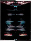 Walead Beshty, Inverted RA4 Contact Print / Processor Stall (YM: Los Angeles, California, November 30, 2017; Fujicolor Crystal Archive Super Type C, Em. No. 152-017; Kodak Ektacolor RA Bleach-Fix and Replenisher; Kreonite KM IV 5225 RA4 Color Processor, Ser. No. 00092174; 43117), 2018, color photographic paper, in artist's frame