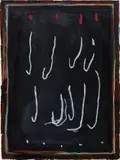 Josh Smith, Untitled, 2015, oil on canvas