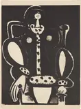 Pablo Picasso, Femme au fauteuil (d'après le noir) (The Armchair Woman, from the black), 1948, Lithograph, on Arches paper, the full sheet