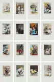 Les Caprices de Goya de Dali (Dali’s ‘Caprichos’ by Goya): 78 plates by Salvador Dalí, 1977, Seventy-eight heliogravures made from Goya's print series (circa 1799 edition) reworked and altered with drypoint and st, sold Apr 2018