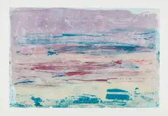 Sure Violet by Helen Frankenthaler, 1979, Etching, aquatint and drypoint in colors, on TGL handmade paper, with full margins, sold Apr 2018