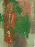 Autumn Series by Helen Frankenthaler, 1977, Acrylic painting with washes in colors, on C.M. Fabriano paper, sold Apr 2018